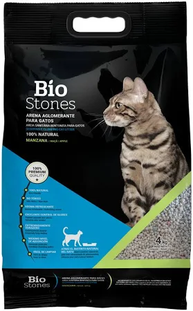ARENA AGLOMERANTE BIO STONES MANZANA X 4 KG
