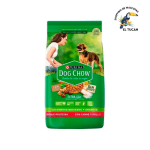 DOG CHOW CACHORRO GRAN COMIENZO MEDIANO GRANDE CARNE Y POLLO X 15 KG
