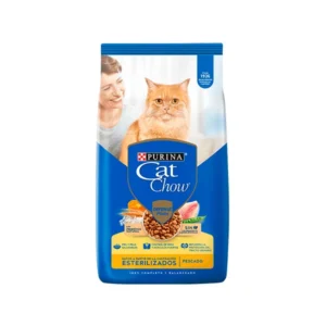 CAT CHOW ESTERILIZADOS PESCADO Y CARNE X 15 KG