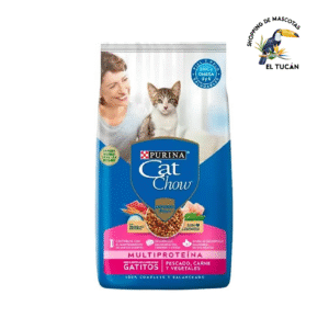 CAT CHOW GATITOS PESCADO CARNE Y VEGETALES X 15 KG