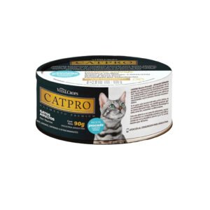 CATPRO PESCADO CON TAURINA LATA 90G
