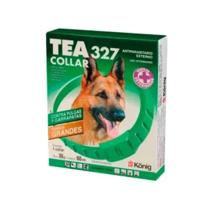 COLLAR TEA PERRO GRANDE PULGA Y GARAPATA 38G X 60CM
