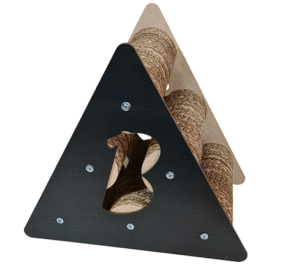 RASCADOR PIRAMIDE ROLOS