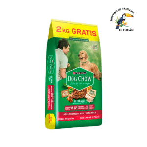 DOG CHOW ADULTO MEDIANO & GRANDE 17 KG (15+2)