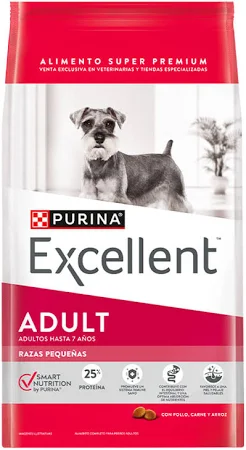 EXCELLENT ADULT Razas Pequeñas X 7,5 KG