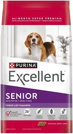 EXCELLENT ADULT Senior ( + de 7 años) X 15 KG