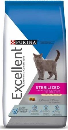 EXCELLENT CAT STERILIZED X 7,5 KG