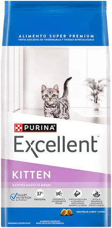 EXCELLENT KITTEN POLLO Y ARROZ X 7,5 KG