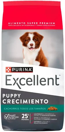 EXCELLENT PUPPY CRECIMIENTO CACHORRO X 20 KG