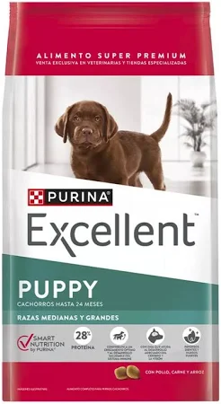 EXCELLENT PUPPY Razas Medianas y Grandes X 20 KG