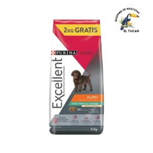 EXCELLENT PUPPY Razas Medianas y Grandes X 24 KG (22+2)