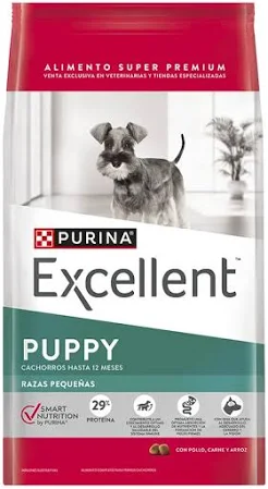 EXCELLENT PUPPY Razas Pequeñas X 7,5 KG