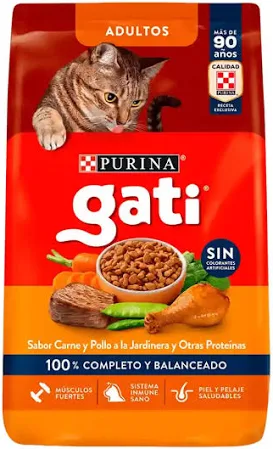 GATI ADULTO CARNE Y POLLO 15 KG