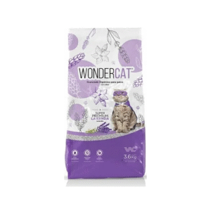 GRANULADO WONDERCAT LAVANDA X 3,6 KG