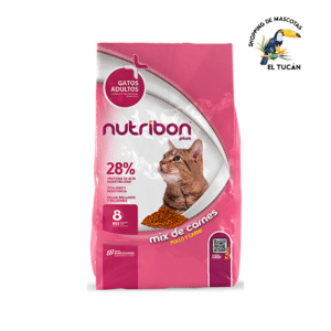 NUTRIBON PLUS GATO ADULTO MIX DE CARNES x 8 kg