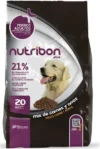 NUTRIBON PLUS PERRO ADULTO MIX CARNE Y ARROZ 21% x 20 kg