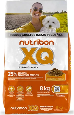 NUTRIBON XQ ADULTO RAZA PEQUEÑA x 8 kg