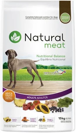 Natural Meat Perro Adulto x 15 kg