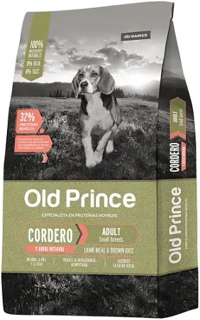 OLD PRINCE Novel Cordero y Arroz Adulto Small Breed 15 kg