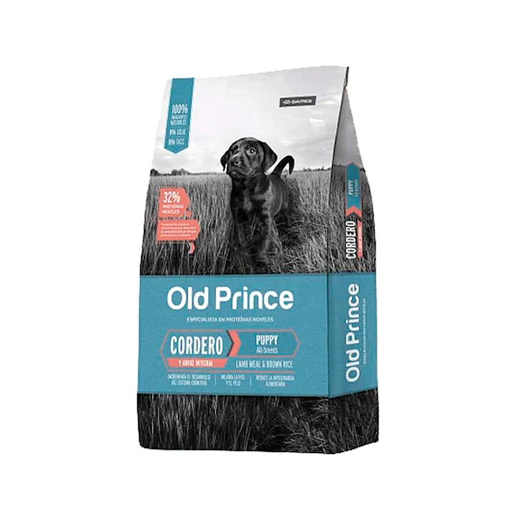 OLD PRINCE Cordero y Arroz Cachorros 3kg 32%