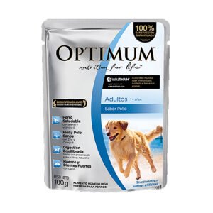 OPTIMUM ADULTOS 1+ SABOR POLLO