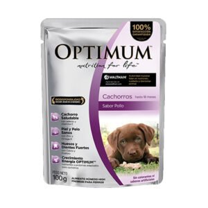 OPTIMUM CACHORROS HASTA 18 MESES SABOR POLLO