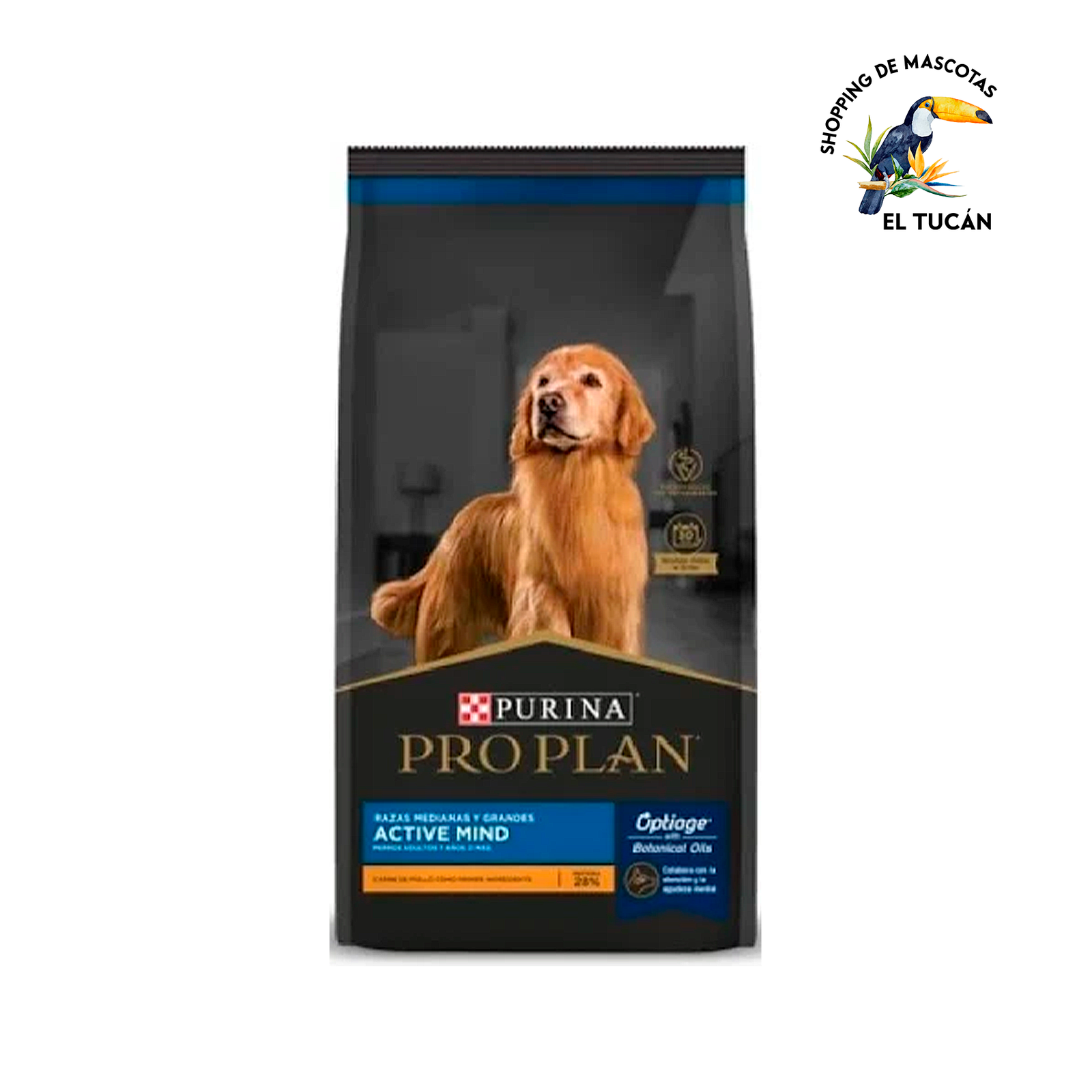PRO PLAN ACTIVE MIND MEDIANO & GRANDE (+7 ) X 3KG