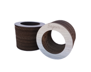 Rascador Madera y Carton Circulo