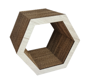 Rascador Hexagonal N°2