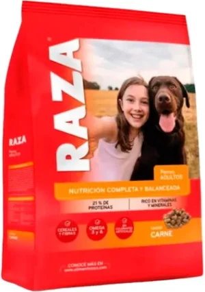 RAZA PERRO ADULTO CARNE X 15 KG