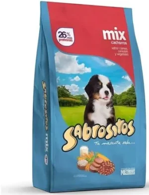 SABROSITOS Perro Cachorro carne cereales y vegetales X 18 KG