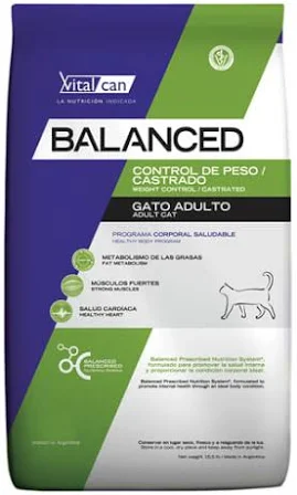 VITAL CAN BALANCED CONTROL DE PESO GATO CASTRADO X 7,5 KG