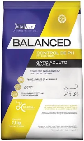 VITAL CAN BALANCED GATO ADULTO PH CONTROL X 7,5 KG