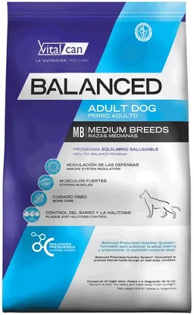 VITAL CAN BALANCED PERRO ADULTO RAZA MEDIANA