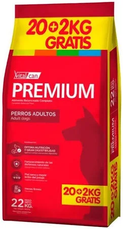 VITAL CAN PREMIUM PERRO ADULTO X 22 KG (20+2)