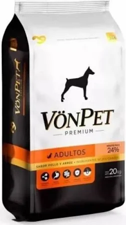VON PET PREMIUM Perro Adulto X 20 KG