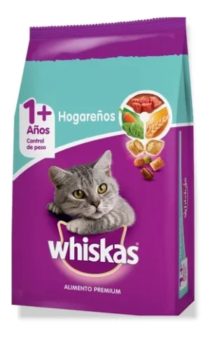 WHISKAS HOGAREÑOS CONTROL DE PESO X 10 KG