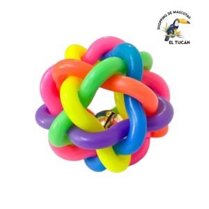 PELOTA TRENZADA CON CASCABEL GRANDE