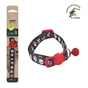 ZANY CAT ECO COLLAR ROJO