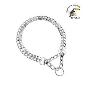 COLLAR DE AHORQUE DOBLE 50 CM
