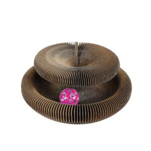 RASCADOR PARA GATO ARMABLE CON PELOTA