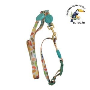 CORREA CON COLLAR ESTAMPADO 2CM
