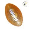 PELOTA RUGBY TRANSPARENTE CON CHIFLE Y LUZ