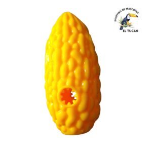 JUGUETE MASCOTA DISPENSER ALIMENTO VERDURA 15CM