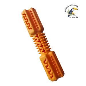 JUGUETE DE MASCOTA MANCUERNA CRUZ CON PINCHE