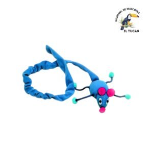 JUGUETE PARA GATO RATITA TELA CON COLA