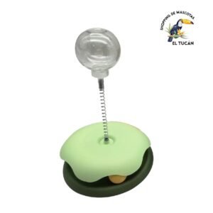 JUGUETE DISPENSADOR DE ALIMENTO PARA GATO