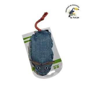 JUGUETE PARA GATO RATITA TELA CON COLA