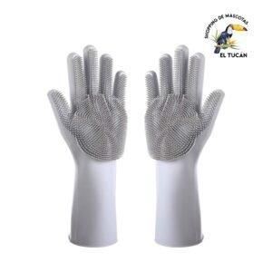 GUANTE DE SILICONA PARA BAÑO