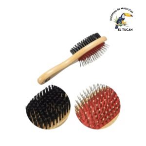 white-Photoroom (77) CEPILLO DOBLE NEGRO Y ROJO DE MADERA MEDIANO